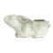 Hello Honey® 8.25" White & Marine Rabbit Stoneware Planter